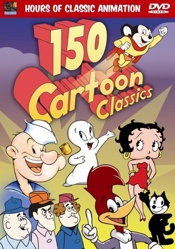 150 Cartoon Classics/150 Cartoon Classics@Clr@Nr/4 Dvd