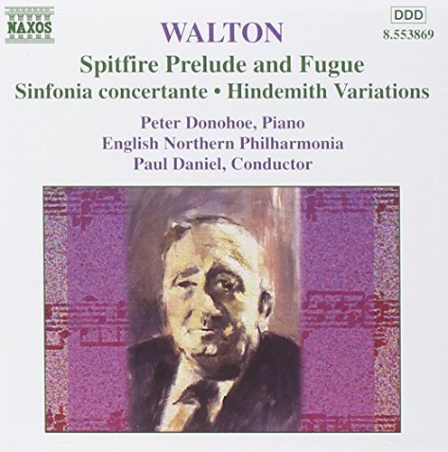 W. Walton/Spitfire Prelude & Fugue/Sinf@Donohoe*peter (Pno)@Daniel/Eng Northern Phil
