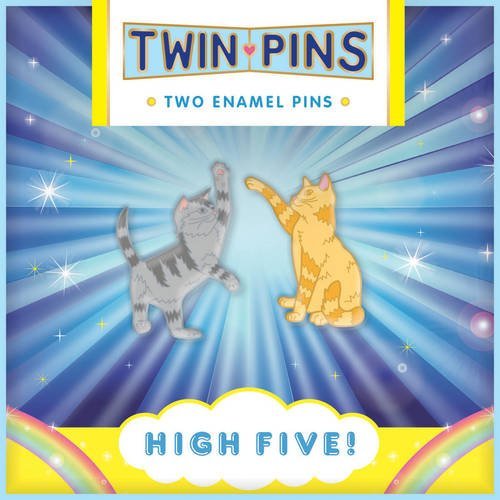 Twin Pins/High Five@Two Enamel Pins