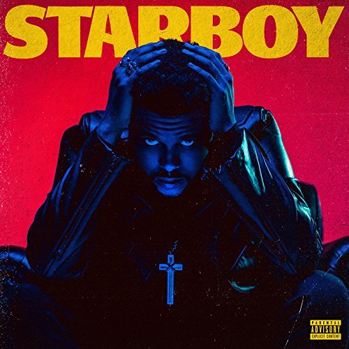 The Weeknd/Starboy (translucent red vinyl)@2 LP, gatefold