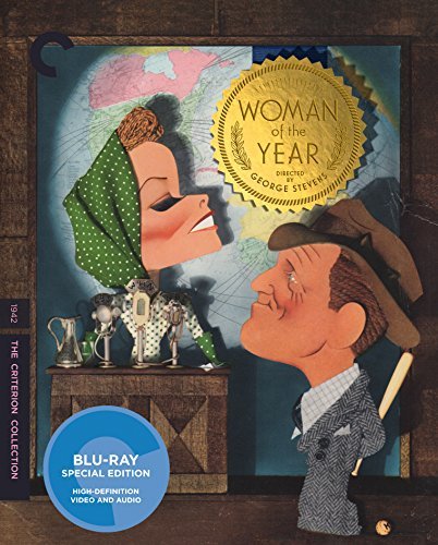Woman Of The Year/Hepburn/Tracy@Blu-ray@Criterion