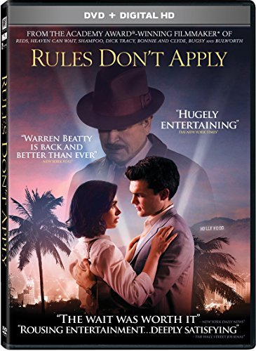 Rules Don't Apply/Collins/Ehrenreich/Beatty@Dvd@Pg13