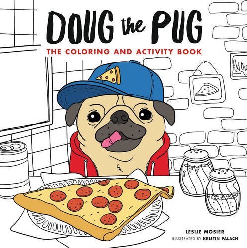 Leslie Mosier/Doug the Pug@The Coloring and Activity Book