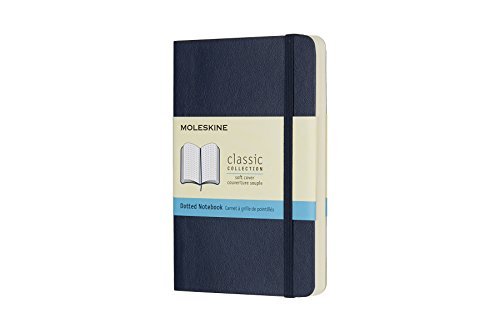 Moleskine Pocket Notebook/Dotted - Sapphire Blue@Soft Cover
