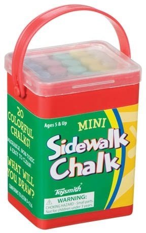 Toy/20pc Mini Sidewalk Chalk (36)