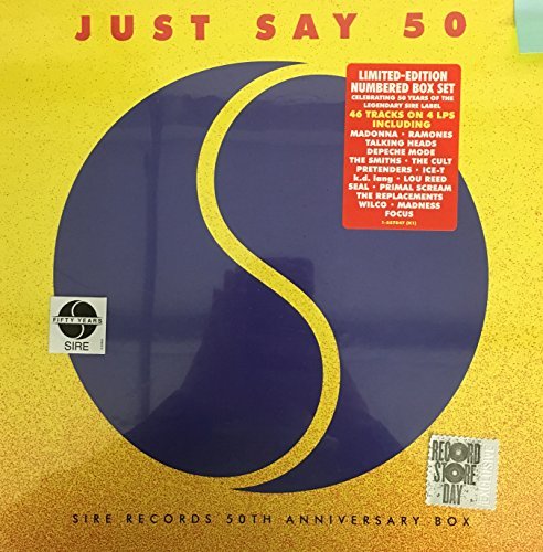 Just Say 50/Sire Records 50th Anniversary Vinyl Box Set@4LP@Record Store Day Exclusive