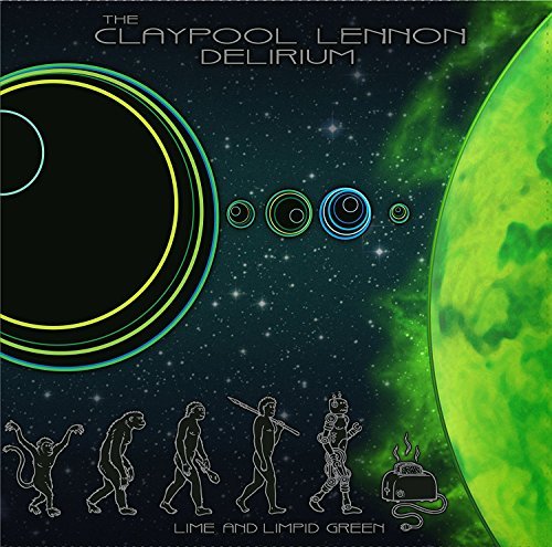 The Claypool Lennon Delirium/LIME & LIMPID GREEN (ultra clear w/ kelly green & spearmint vinyl)