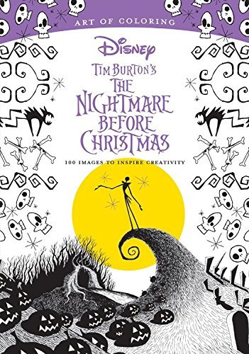 Art of Coloring/Tim Burton's the Nightmare Before Christmas@100 Images to Inspire Creativity@CLR CSM