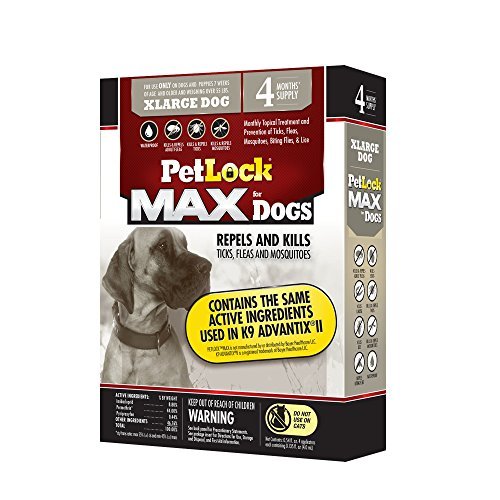 PetLock Max-Flea & Tick Prevention for X-Large Dogs