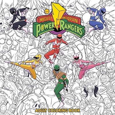 Might Morphin Power Rangers/Adult Coloring Book