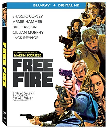 Free Fire/Sharlto Copley, Brie Larson, and Cillian Murphy@R@Blu-ray