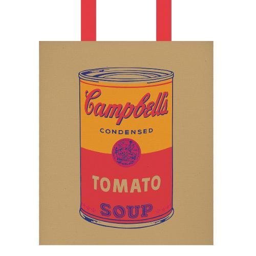 Tote Bag/Andy Warhol Campbell's Soup