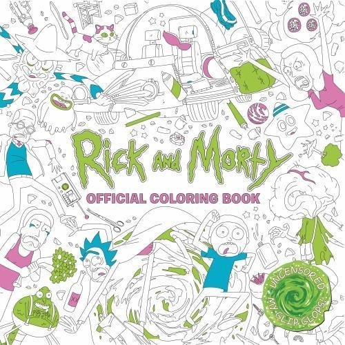 Titan Books/Rick and Morty Official Coloring Book@CLR CSM