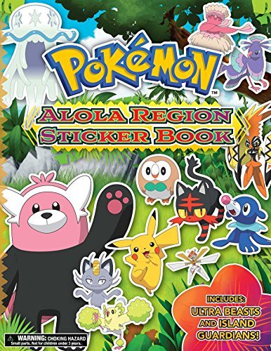 The Pokemon Company International/Pokemon Alola Region Sticker Book