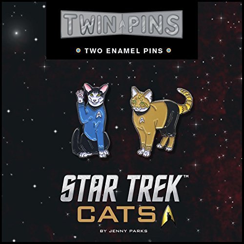 Jenny Parks/Star Trek Cats Twin Pins