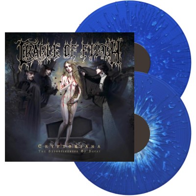 Cradle of Filth/Cryptoriana - The Seductiveness Of Decay (blue/white vinyl)