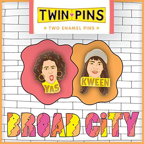 Chronicle Books/Broad City Twin Pins@Two Enamel Pins