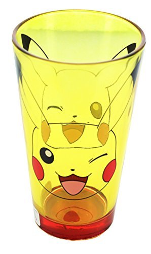 Pint Glass/Pokemon Pikachu Wink