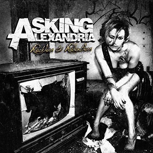 Asking Alexandria/Reckless & Relentless (transparent cloudy clear vinyl)