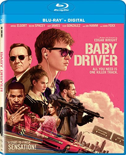Baby Driver/Elgort/Spacey/James/Foxx/Hamm@Blu-Ray@R