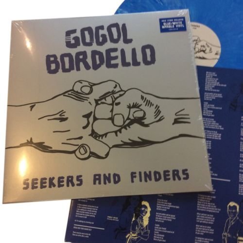 Gogol Bordello/Seekers & Finders (blue & white marbled vinyl)@Indie Exclusive