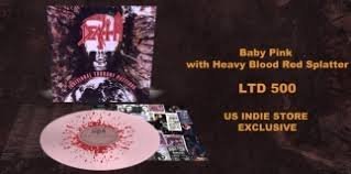 Death/Individual Thought Patterns (Baby Pink With Blood Splatter Vinyl)