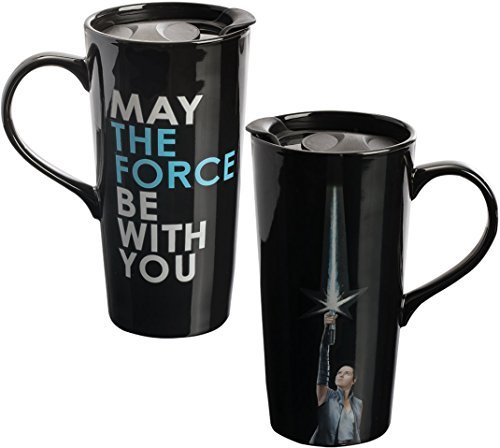 Ceramic Travel Mug/Star Wars - Last Jedi - Rey