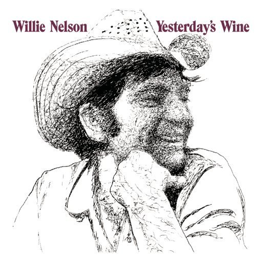 Willie Nelson/Yesterdays' Wine@Burgundy Color Vinyl
