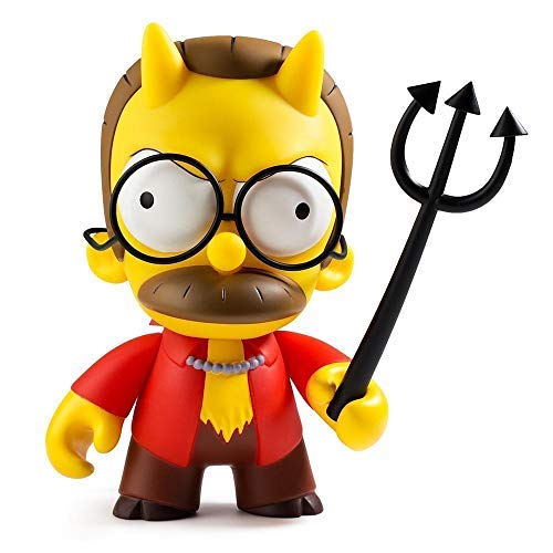 Kidrobot/Simpsons Devil Flanders@Medium Figure@Tblcg008