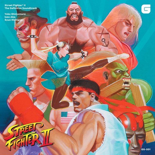 Street Fighter II/The Definitive Soundtrack (orange & blue vinyl)@4 LP Box Set