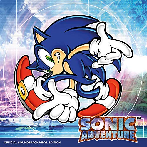 Sonic Adventure/Soundtrack (blue & white vinyl)@2LP