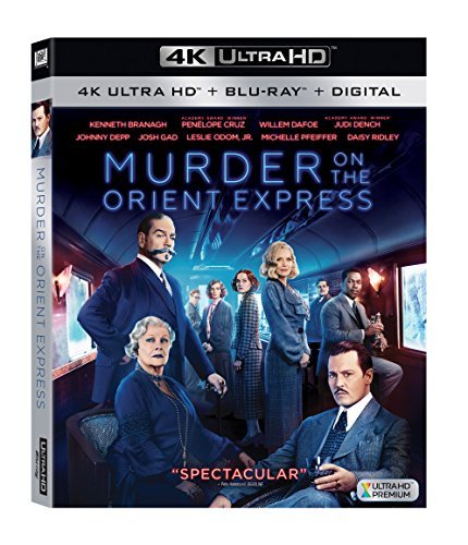 Murder On The Orient Express (2017)/Depp/Branagh/Cruz/Dench/Dafoe/Gad/Ridley/Pfeiffer@4KUHD@PG13