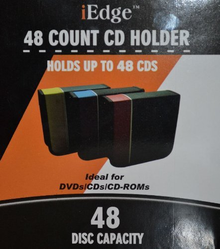 Cd/Dvd Wallet/48 Disc - Blue