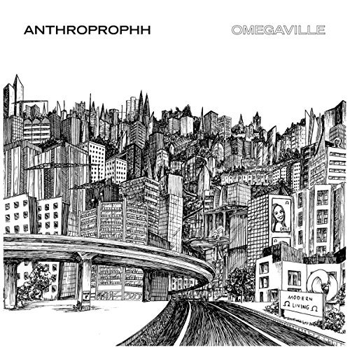 Anthroprophh/Omegaville@2XLP Green & Clear Swirl Color Vinyl
