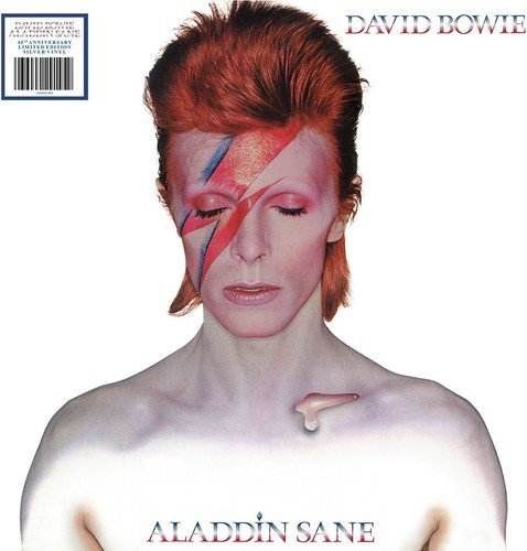 David Bowie/Aladdin Sane (silver vinyl)@45TH ANNIVERSARY LIMITED EDITION brick & mortar exclusive@2013 Remaster