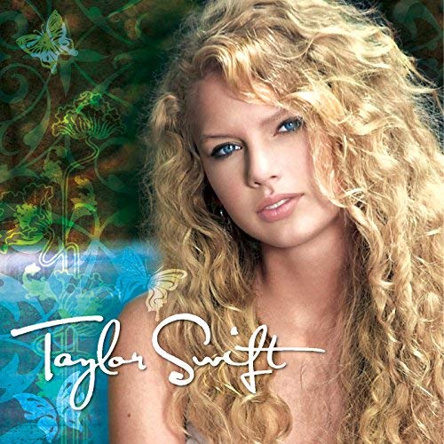 Taylor Swift/Taylor Swift@2 LP Clear w/Turquoise Vinyl