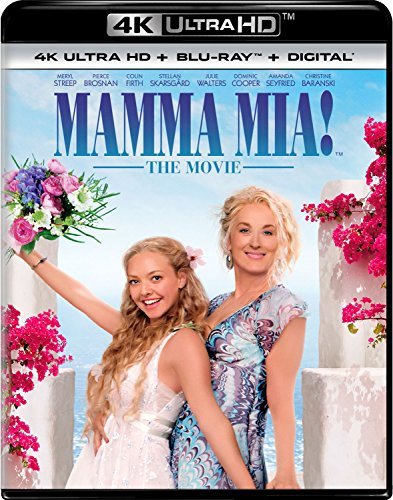 Mamma Mia! The Movie/Streep/Brosnan/Firth/Seyfried@4KUHD@PG13/10th Anniversary Edition