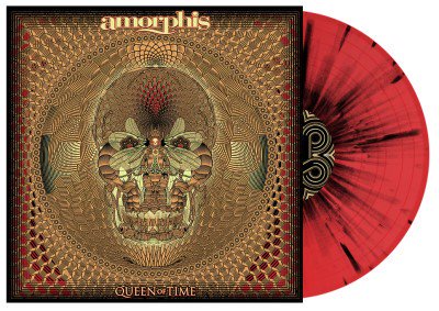 Amorphis/Queen of Time (Red & Black Splatter Vinyl)