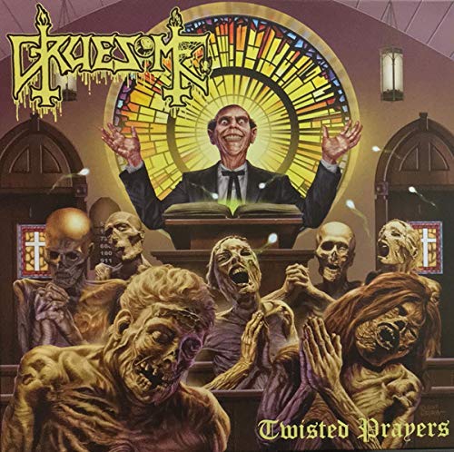 Gruesome/Twisted Prayers (yellow vinyl)