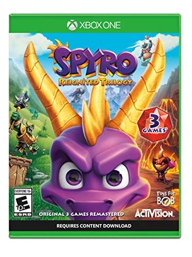 Xbox One/Spyro Reignited Trilogy@Includes Spyro, Spyro 2, & Year Of The Dragon