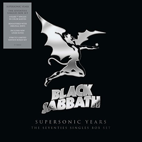 Black Sabbath/Supersonic Years: The Seventies Singles Boxset@10 x 7"