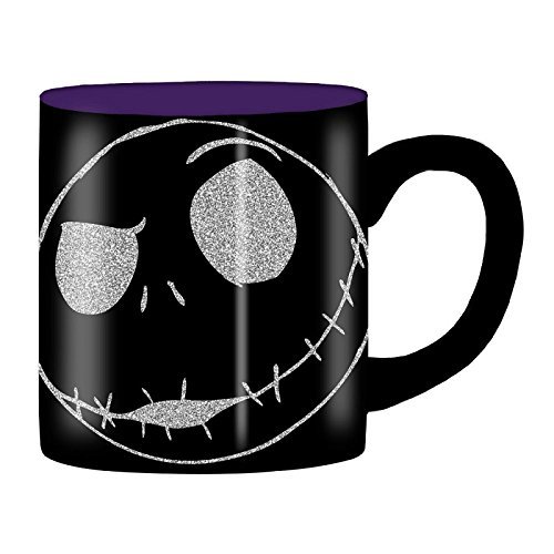 Mug/Nightmare Before Xmas - Jack Face W/Glitter
