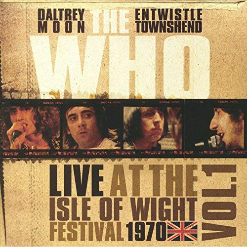 Who/Live At The Isle Of Wight Volume 1 (white vinyl)@140g vinyl@2LP
