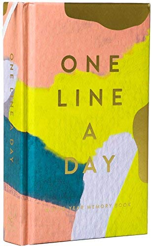 One Line A Day Journal/Modern@A Five-Year Memory Book