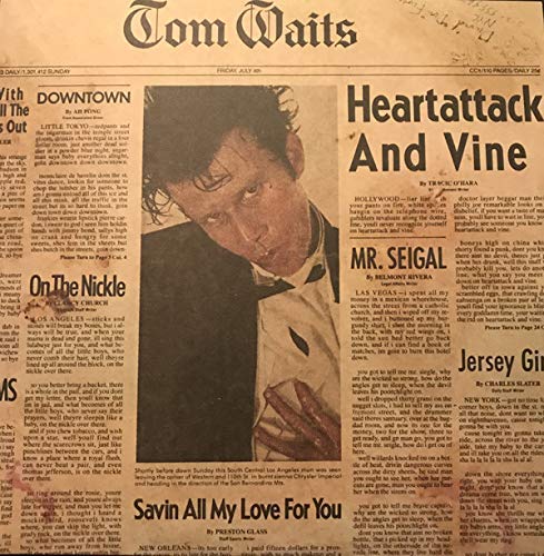 Tom Waits/Heartattack And Vine@Indie Exclusive