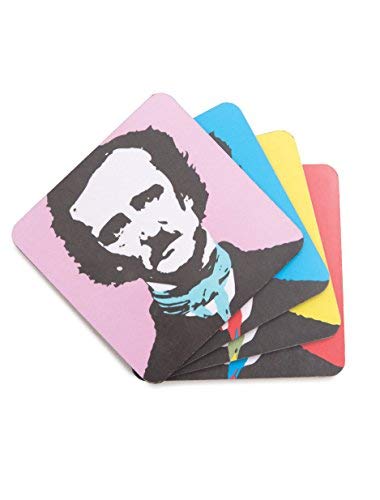 Coaster Set/Edgar Allan Poe - Pop Poe