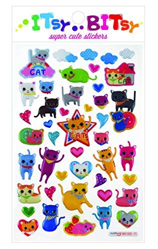 Itsy Bitsy Stickers/Cat Eyes (1 Sheet)