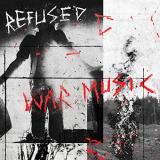 Refused War Music Red W Black Starburst 