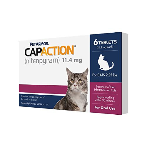 CapAction Fast Acting Oral Flea Treatment-for Cats