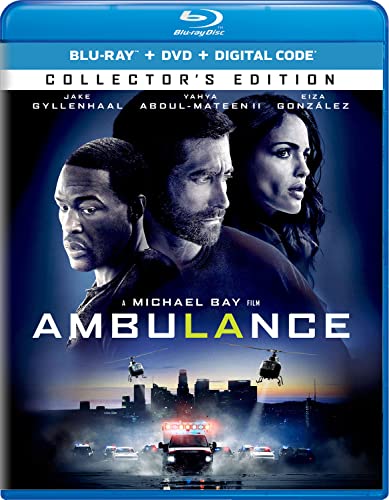 Ambulance/Gyllenhaal/Abdul-Mateen/Gonzalez@Blu-Ray/DVD/Digital@R